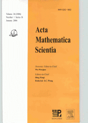刊名：数学物理学报B辑(英文版)<br>浏览次数：5403